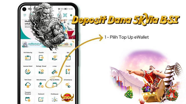 Deposit Dana 5K Via BSI